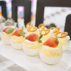 Round Small Plastic Dessert Cups Mini Clear Plastic Bowls Recyclable Shatter Resistant Clear Plastic Plastic Salad Bowls