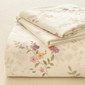 KAMONI | Drap Giường Đôi Lớp 3PCS Mùa Hè