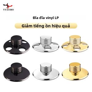 YYAUDIO Ghi Trọng Lượng Cho Vinyl Bàn Xoay LP Kim Loại Ổn Định Kẹp Đĩa Phụ Kiện Để Tăng Cường Chất Lượng Người Chơi