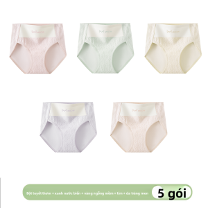Quần lót MiiOW vải cotton kháng khuẩn không vết hằn thoải mái thoáng khí