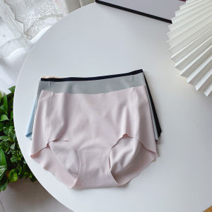 กางเกงในสตรีไนลอนต้านเชื้อแบคทีเรียเอวต่ําชิ้นเดียวชุดชั้นในไร้รอยต่อที่มีการออกแบบหัวใจและพีชกางเกงเอวกลางป้องกันการตัดสําหรับเยาวชน