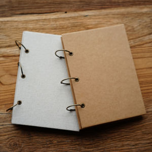 Self-Adhesive Coating Photo Album Art Fresh Simple Ring Binding DIY Loose-Leaf Creative Photo Album Baby Cut and Paste Books