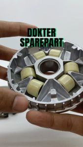 KVB PAKET 2 (HEMAT) KIPAS RUMAH ROLLER ASSY + KIPAS RUMAH ROLLER VARIO KARBU / CVT / KIPAS / KIRIAN