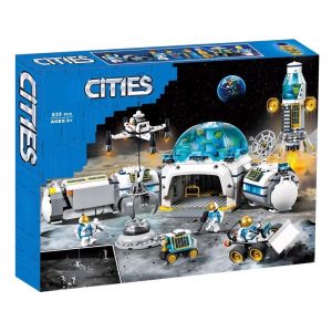 Educational Assembly Space City Moon Base Building Blocks