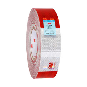 3M | 3M Reflective Sticker 983D Red White Truck Dedicated Reflective Decal Automotive Safety Warning 3M Level 2 Body Reflective Stick
