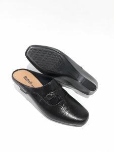 Sandal Bustong Sepatu sandal Wanita Kulit sandal Pesta Acara Hak Wedges : 041