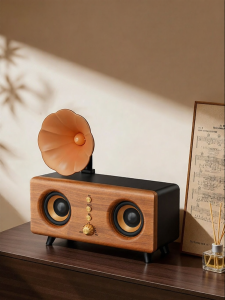 SKAMA | Creative Gift Bluetooth Speaker Record Player Loud and High-Quality Audio