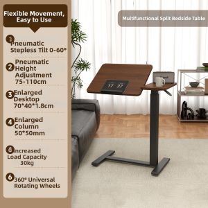 SUMUYUAN | Multifunction Adjustable Solid Wood Desk