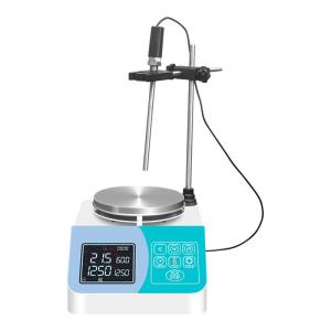Small Heated Digital Thermostat Multi-Position Magnetic Stirrer