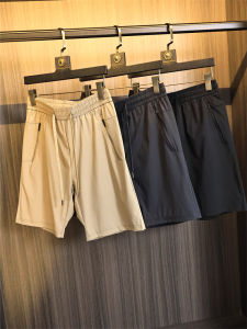 Quick Dry Laser Drill Outdoor Mens Shorts Summer Casual Straight Leg Short Length Youth Fashion Daily Wear Teenagers Shorts