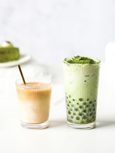 แก้วน้ำชาสไตล์ญี่ปุ่นลายทาง แก้วใสขนาดกลาง ความจุ 301-400 มล. แก้วใสสีใส ใช้ในธุรกิจ แก้วใสแบบกลม