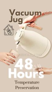 1.5L Thermos Jug Air Panas dan Sejuk Termos Air Panas Aesthetic Thermal Thermos Flask Pitcher Jug