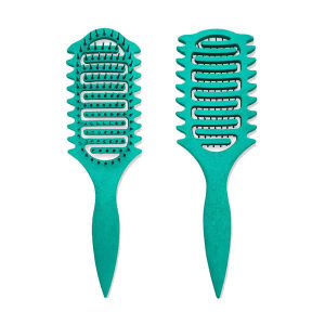 Curl Define Styling Brush Hollow Out Detangling Hair Brush Tangled Wet Curly Hair Comb Shaping Curls Barber Hairdressing Tools