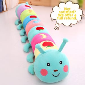 GUAIBUDIAN | Cute Plush Toy Rainbow Caterpillar Pillow