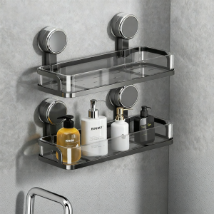youqin | Suction Cup No-drilling Bathroom Shelf