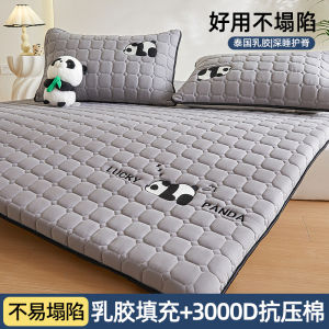 Soft Foldable Soybean Mattress Home Bedroom Bedding Anti-Slip Pad for Rent Special Mattress Modern Simple Style Polyester Fiber