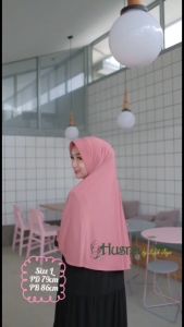 Hijab Husna Instan Daily Series Size L Jersey Premium