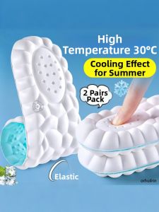 FASHEHAN | Summer Cooling Breathable Shock Absorption Comfort Cushion Insoles