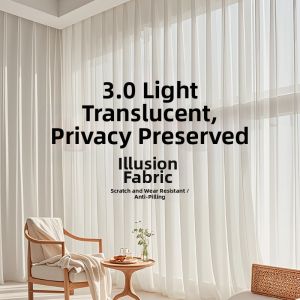 SHELIANKE | Light Transmitting Privacy Protection Sunscreen Curtain