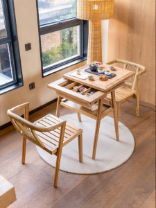 ZIYEYANGTAI | Pull-out Integrated Chinese Style Tea Table