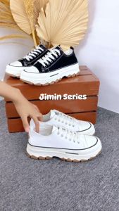 Kingbest "FREE BOX" (Size 36 - 41) Jimin Low Sepatu Wanita Ankle Rendah Fashion Anti Slip 9060