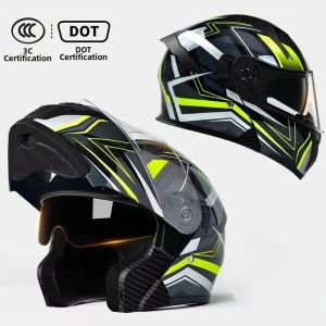 AD | DOT Certified Flip-Face Full Helmet