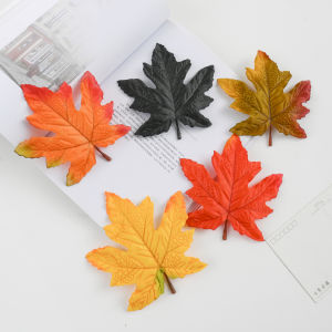 10/20pcs Artificial Plant Silk Maple Leaf Decora Home Wedding Festival High Quality Outdoor Garden Autumn Scrapbook DIY Gift Box