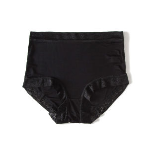 Xu Huang 100% Silk Womens Briefs Breathable Thin Knitted  Silk Ultra-Thin Mid-Year Boxer Briefs Simple Summer Underwear