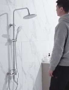 【No-Questions-Asked Refund】 Blissful Shower Rod Shower Lifting Rod Shower Sprinkler Extension Connection Lifting Rod Extension Heightening Shower Fittings Square Straight Extension Rod