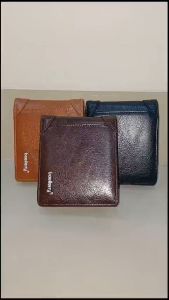 BAELLERRY OUTLET D9321 DOMPET UANG PRIA TEBAL LIPAT DUA KULIT SINTETIS LEMBUT