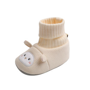 Giày Bốt Mùa Đông Cho Bé Trai Và Bé Gái Giày Bốt Học Tập Mềm Ấm Áp Chống Trượt Không Rơi Giày Trẻ Em 1 Tuổi