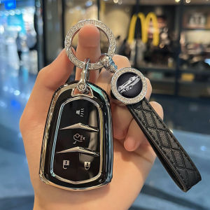 4 5 Buttons TPU Car Key Case Shell Fob Cover Holder For Cadillac ATS-L XTS XT4 XT5 XT6 CTS CT6 ATS 28T SRX Escalade Accessories