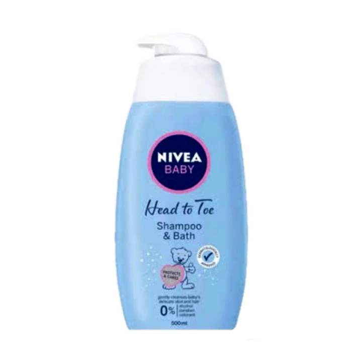 NIVEA Baby Wash Hypoallergenic Gentle Head To Toe 500ml Lazada PH