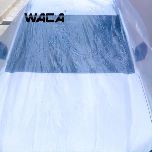 คลุมรถผ้า Biory กันน้ำ 100% เต็มคัน กันฝน กันฝู่ ถุงคลุมรถ กระจายสูง ผ้าเคลื่อนที่ดิจิทัล ผ้าเคลื่อนที่กุญแธราบนมือ แบบพลาสติกใส 417FHA