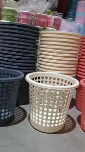 Eskimo ตะกร้า ตะกร้าใส่ของ 27x25 ถังขยะ สร้างสรรค์สำหรับเสื้อผ้า อุปกรณ์ทั่วไป