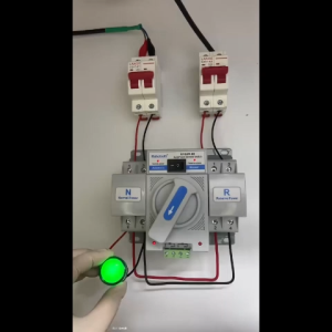 Bộ Chuyển Nguồn ATS 2P 63A 220V - Tự Động Đảo Chiều Dùng Cho Hai Nguồn Điện