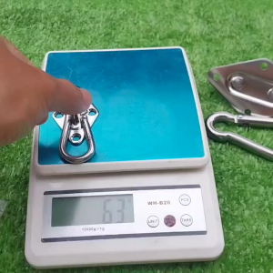 Bộ móc treo hạng nặng M6-M10 móc hình thoi chất liệu INOX 304 kèm ốc vít