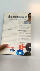 Five Point Someone: What Not to Do at IIT by Chetan Bhagat | NOVEL | Old unused book
