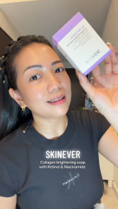 SKINEVER 3A Retinol Collagen Brightening Soap Gentle Cleanse Firming & Radiant Skin 100g