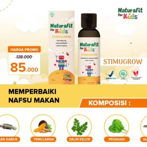 Stimugrow Madu Anak Penambah Nafsu Makan Obat Cacingan Suplemen Anak
