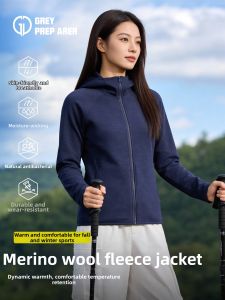 Warm Outdoor Hooded Sweater Coat