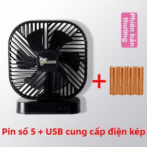 Quạt Bàn Di Động Sử Dụng Pin