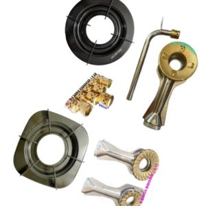 Họng bếp gas đôi / Ống điếu bếp gas Rinnai RV-460(SB) / RV-8711(G-B) / RV-970(GT) / RV-770(G) / RV-660(S) / RV-7Double Glas(L) / RV-6Double Glas(SP)