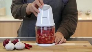 Cornell 500ml Spin Chopper Blender Electric Meat Grinder Vegetable Chopper Mincer Automatic Bottle Waterproof Rechargeable Portable