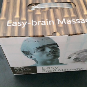 Helmet Shape Electric Head Massager Scalp Brain Stress Relief Massage Home Office Relaxation Tool