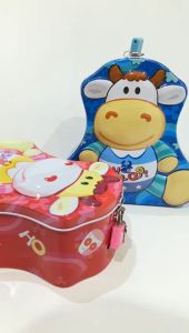 [FREE DUS + BUBBLEWRAP] Kotak Uang Gembok Kunci + Gembok XLJ S 172 COW Celengan Bentuk Sapi / Moo Celengan Sapi Unik Lucu Termurah