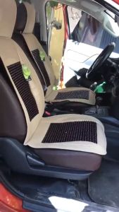 Lót Ghế ô tô hạt gỗ - Bọc Ghế Ô Tô Chính Hãng Chống Nóng Massage lưng Chống Đau Mỏi Cao Cấp