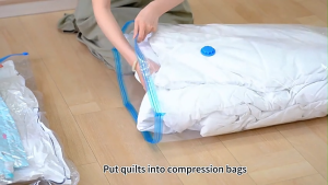 SG Ready Stock Vacuum Compression Bag Vacuum Bag Clothes Quilt Compression Storage Bag Household Sorting Bag Clothes Quilt Special Bag Children Day Gift