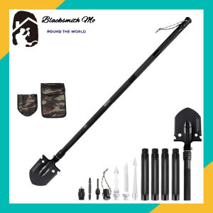 35 in 1 Outdoor Shovel Set Camping Equipment Knife Portable Folding Multifunction Garden Tools
