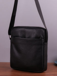 Túi Đeo Chéo Da Thật Cho Nam Túi Đeo Vai Đơn Túi Đeo Chéo Công Sở Thường Ngày Dung Tích Lớn Túi Da Bò Lớp Trên Cùng